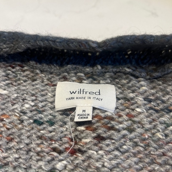 Aritzia Wilfred - Dunkirk Sweater Vest - Light Grey Mix - Picture 2 of 7